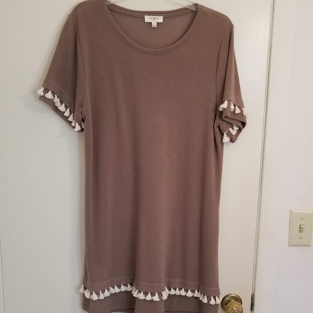 Light brown Tassel Tunic